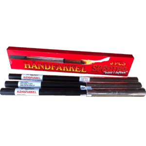 Håndfakkel 3pk